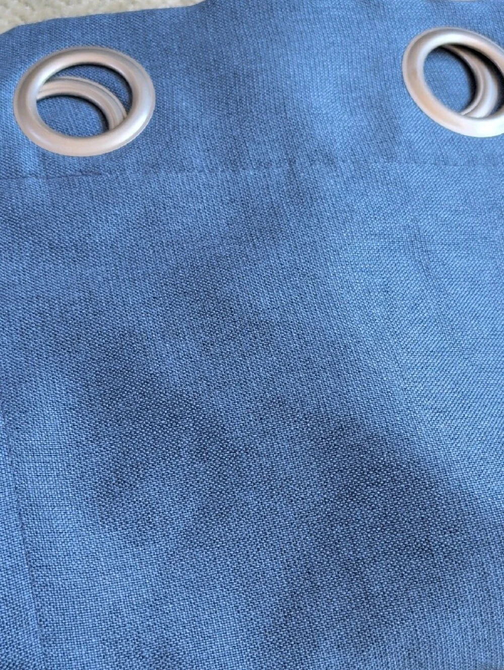 Blue Blackout Curtains 2 Panels 52x84 Inches